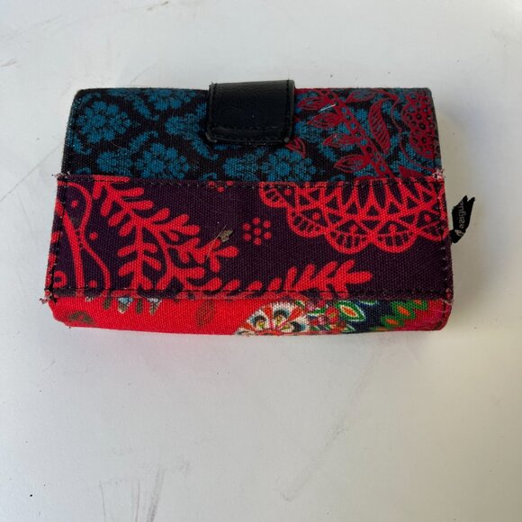 Desigual McBee Bag & Wallet Combo - Multicolor Canvas Crossbody Bag, Used - Picture 12 of 14